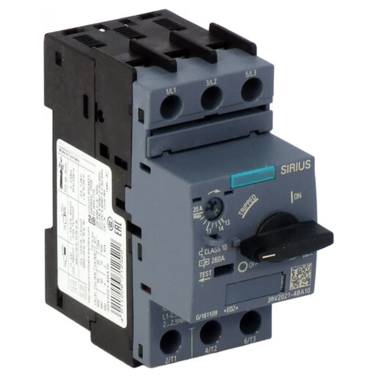 Switch 3P 13-20A 3RV2021-4BA10 for SCM Group CNC, Edgebander, Other, (00L0115987C)