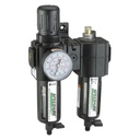 Speedaire Air Filter/Regulator/Lubricator, 1/2 Inch NPT, 60 Cfm, 150 PSI, (7D709)