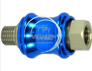 Slide Valve, Hand Slide Flow Control, 1/4" NPT Thread, Aluminum