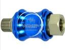 Slide Valve, Hand Slide Flow Control, 1/4" NPT Thread, Aluminum