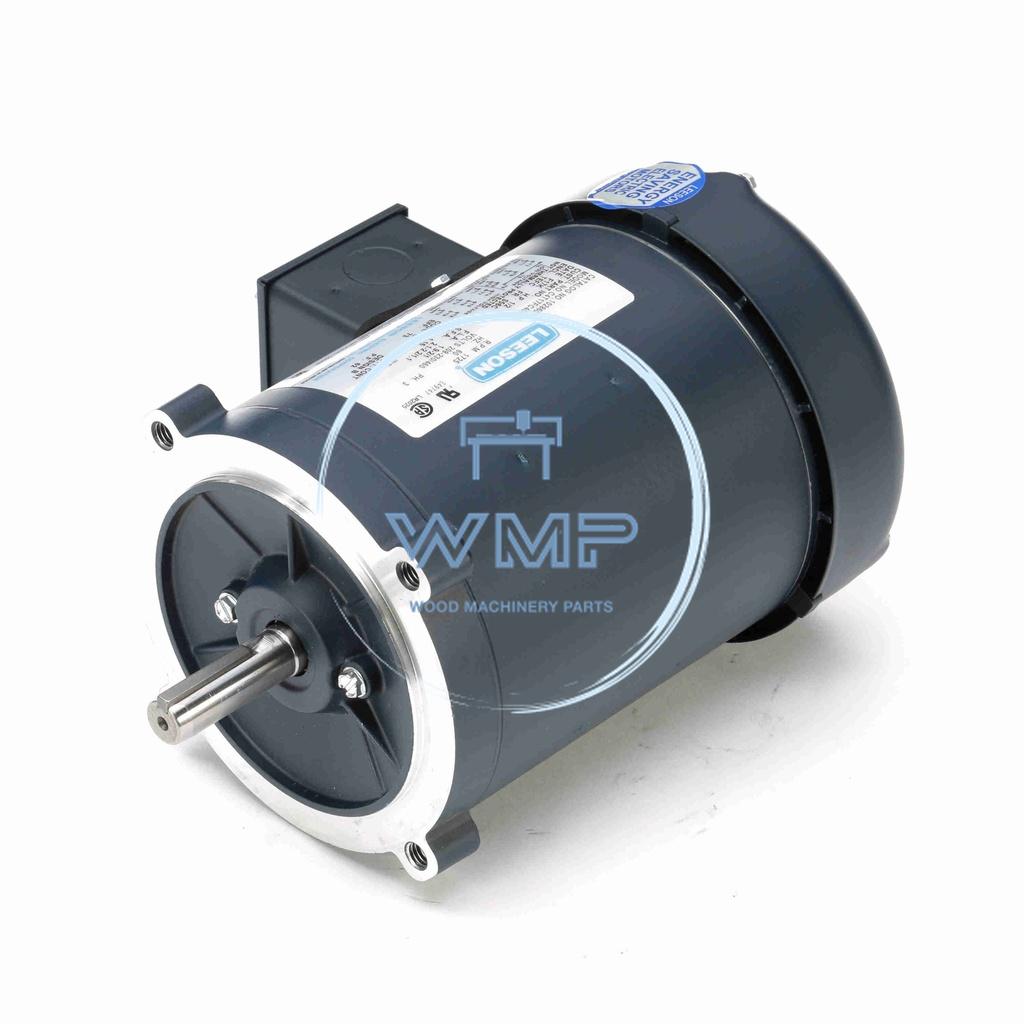 Leeson .5 HP Motor, 3 phase, 1800 RPM, 208/230/460V, 56C Frame, TEFC, 102860.00