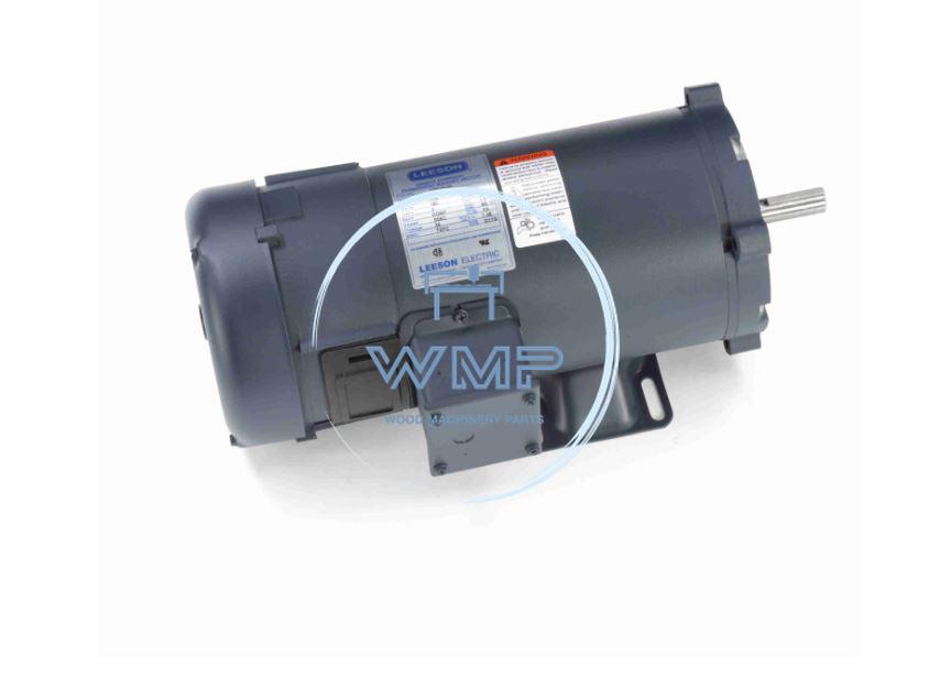 Leeson 1 HP SCR Motor, 1750 RPM, 180V DC, 56C Frame, TEFC, 108023.00