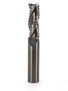 3-Flute Pocket Boring Router Bit, Rough Cut, 3/8" Dia, 1" Cut Length, 3/8" Shank, Upcut, Castle
