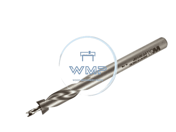 Face Frame Pocket Bore Bit, Carbide, .375" Cutting Diameter, .136" Pilot, 4" OAL, For Unique, Norfield, Evans, Ritter, and Marcon Pocket Boring Machines