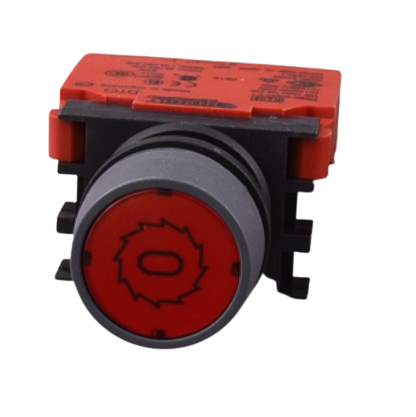 Striebig, Saw Off Push-Button Assembly, Red, 047.825 (OEM)