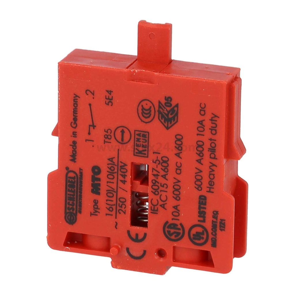 Striebig, Saw E-Stop Button, Replacement Contactor for 047.826 (OEM)