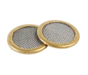 Homag Weeke, CNC Vacuum Pod Brass Filter Screen, 15mm Dia x .08mm