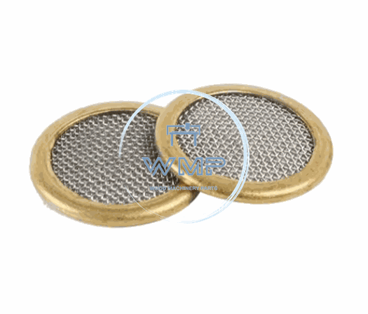 Homag Weeke, CNC Vacuum Pod Brass Filter Screen, 14mm Dia x 1.2mm