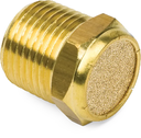 Pneumatic Exhaust Silencer, Exhaust Muffler, Flat Style, 1/8" NPT