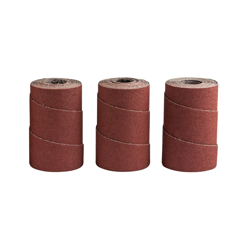 Sandpaper, 60 Grit, Ready-to-Wrap Roll, for Woodtek, Jet, & Performax 16-32 Drum Sanders, (3-Pack)