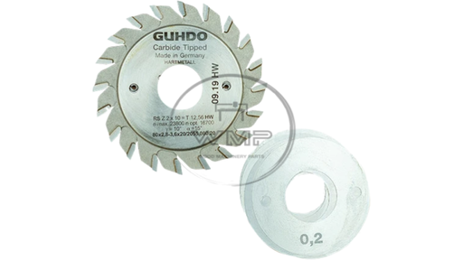 Striebig, Scoring Blade Set With Shims For Compact Saw, (024.210)