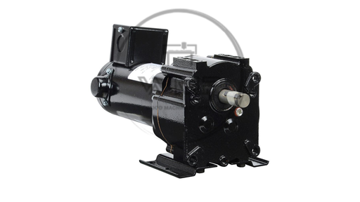 IronHorse MTGP series parallel shaft DC gear motor, 1/7hp, 90 VDC, 91rpm, 86 lb-in full load torque, 1.58 FLA, 20:1 ratio, 5/8in shaft diameter.