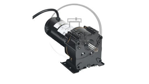 IronHorse VP1 series parallel shaft DC gear motor, 1/8hp, 90 VDC, 165rpm, 47 lb-in full load torque, 1.57 FLA, 11:1 ratio, 5/8in shaft diameter.
