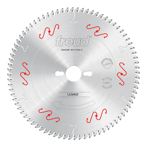 Saw Blade, 250mm x 80T, LU3A02, Striebig Panel Saw, Freud 