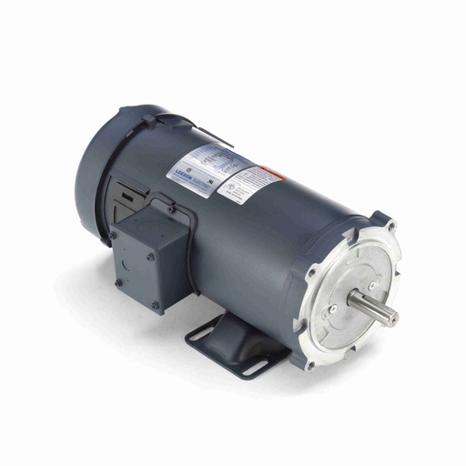 Leeson SCR Motor, 1 HP, 90V DC, 1750 RPM, S56C Frame, 108022.00