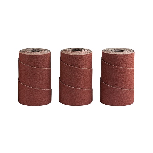Sandpaper, 60 Grit, Ready-to-Wrap Roll, for Woodtek, Jet, & Performax 16-32 Drum Sanders, (3-Pack)