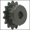 Sprocket, #35 Chain, 16 Teeth, 1/2″ Finished Bore, No Keyway